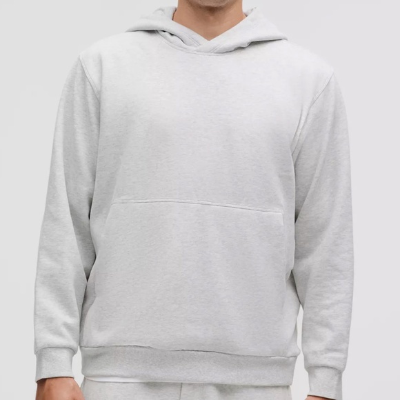Lululemon Men's Steady State Pullover Hoodie Heather Grey Size Medium - Picture 1 of 5